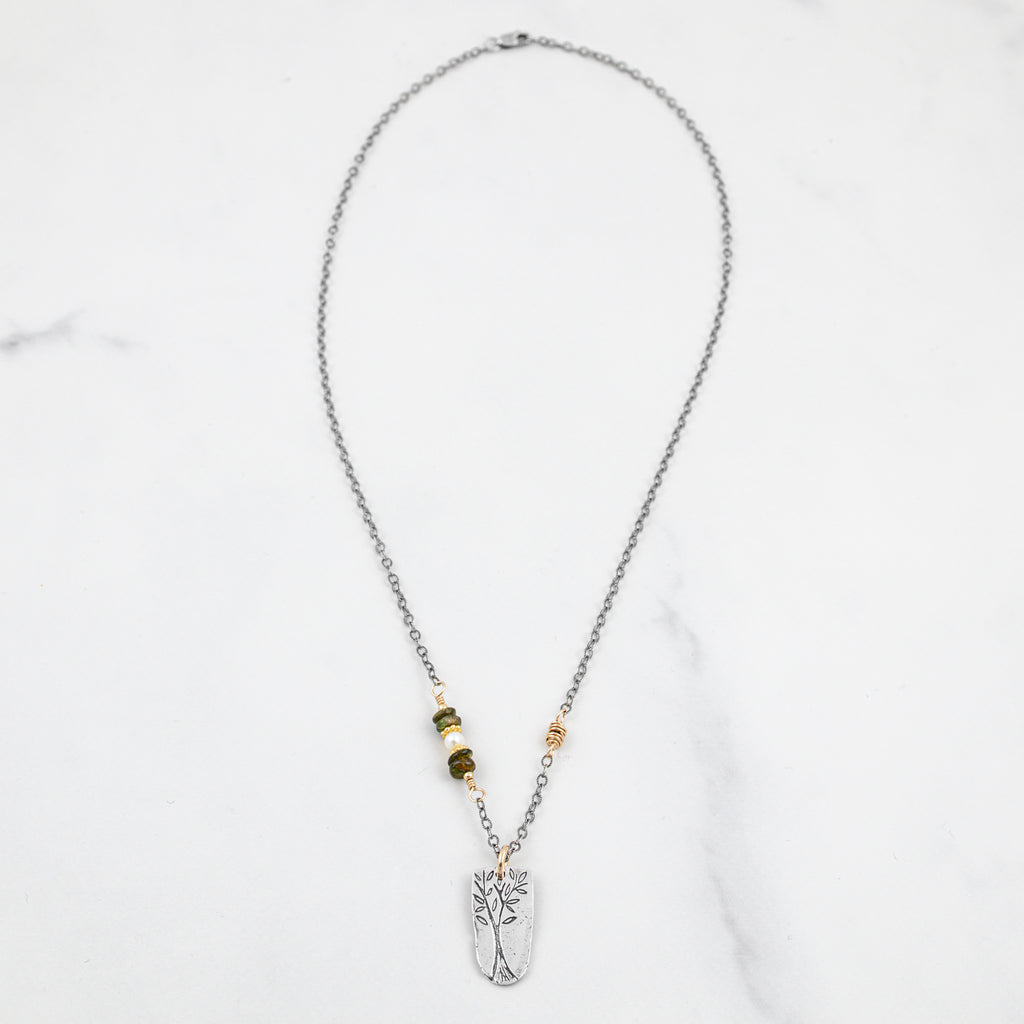 Jasper God Around Us Necklace - Holly Lane