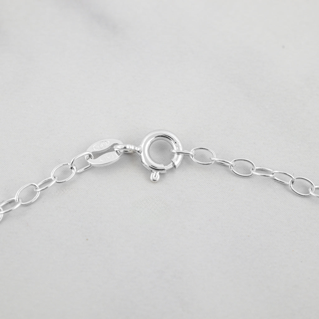 Delicate Pink Born In My Heart Necklace - Holly Lane