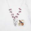Delicate Pink Born In My Heart Necklace - Holly Lane