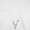 Delicate Pink Born In My Heart Necklace - Holly Lane