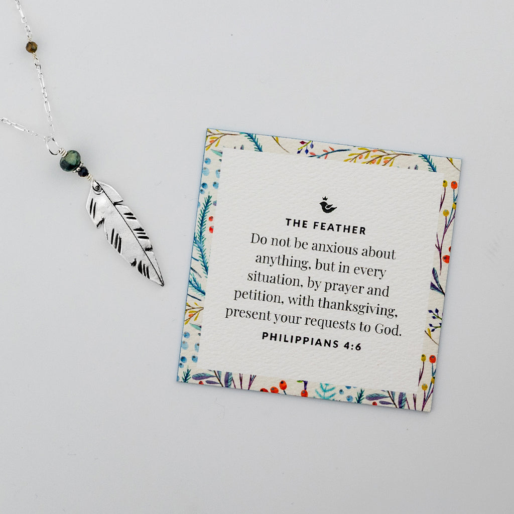 Petite Feather Necklace