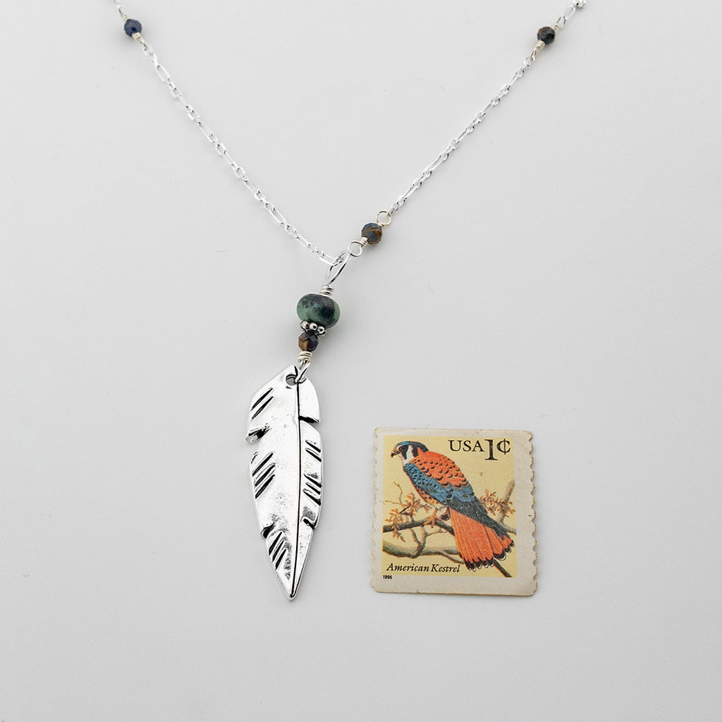 Petite Feather Necklace