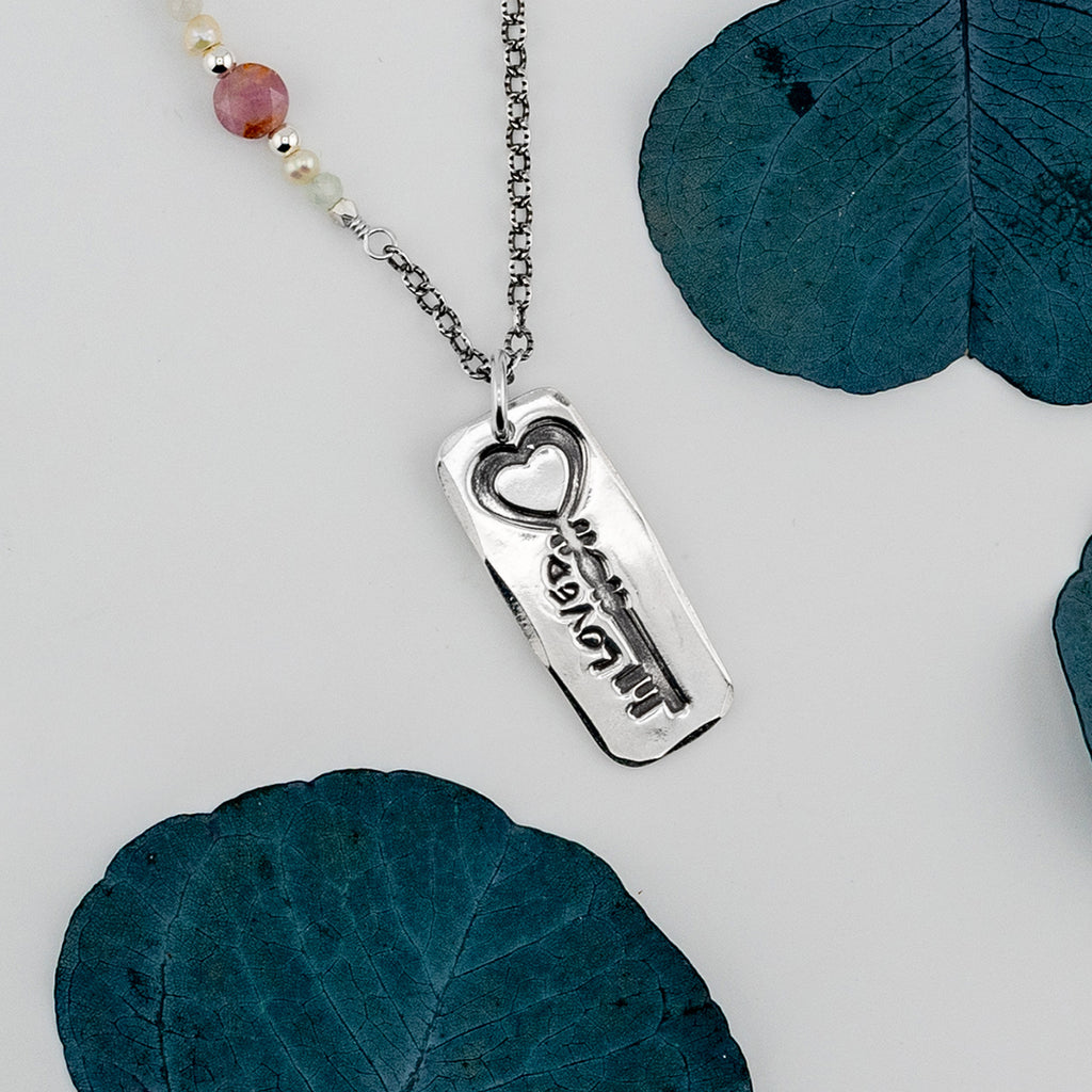 Heart Key Necklace