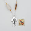 Key Cross Necklace