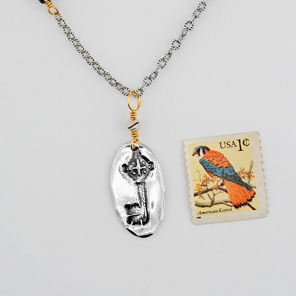 Oval Key Necklace