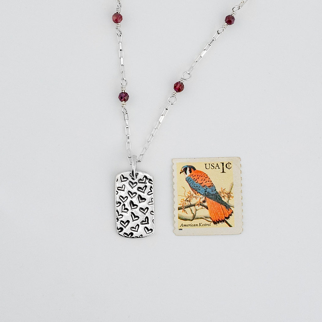 Tiny Hearts Loved Necklace