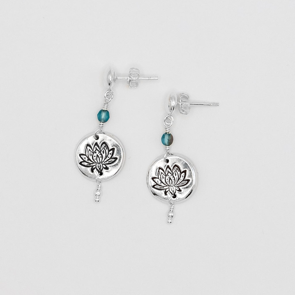 Lotus Earrings