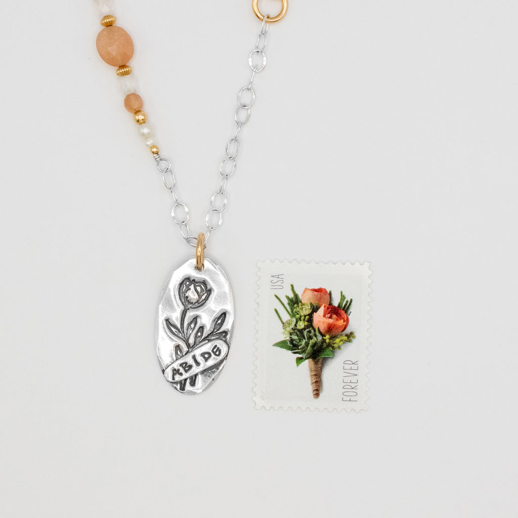 Abide Flower Necklace