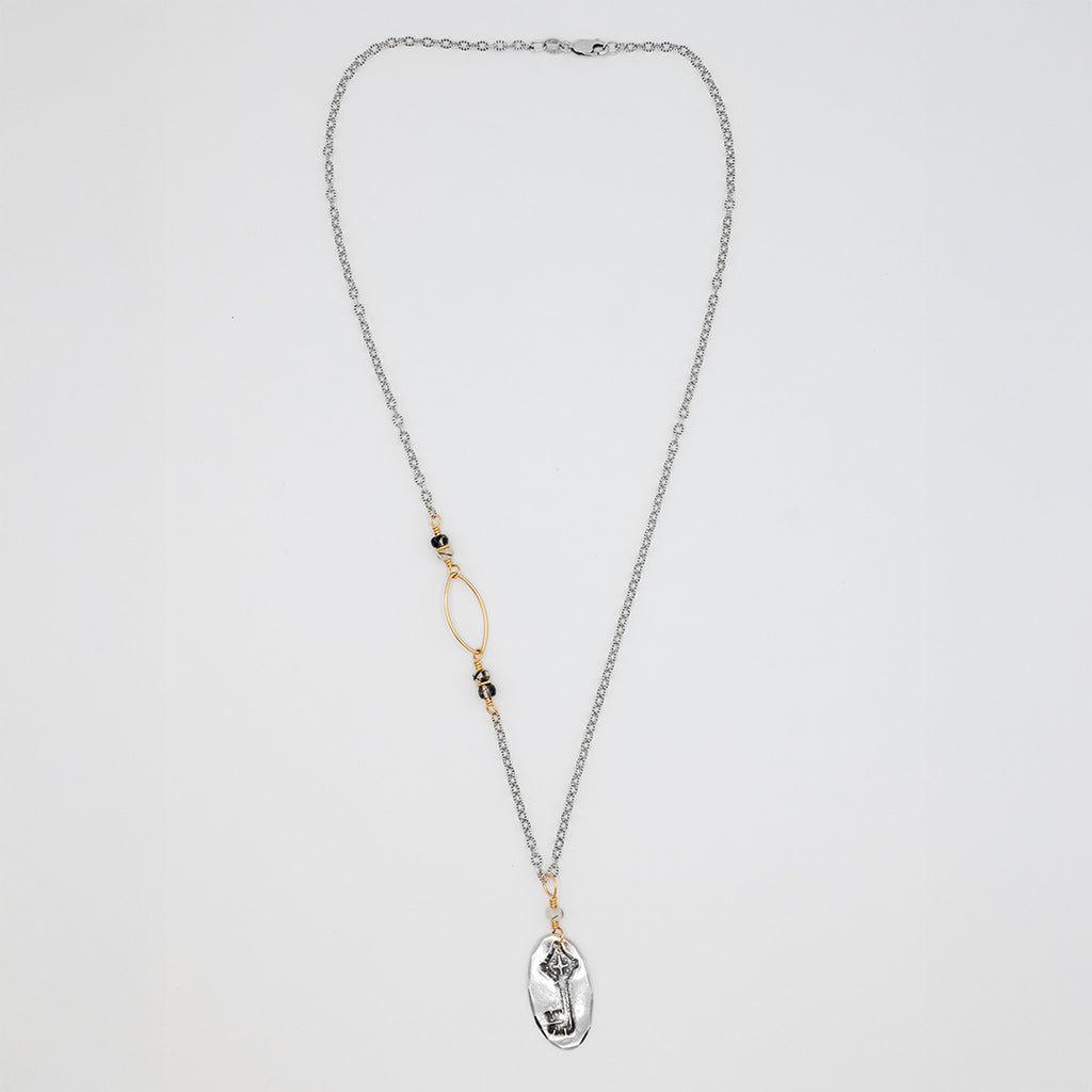 Oval Key Necklace