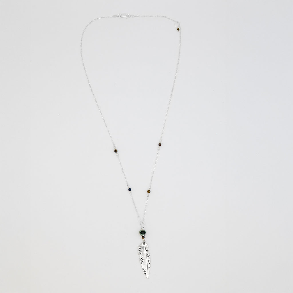 Petite Feather Necklace