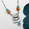 Birds of the Air Tablet Necklace