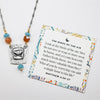 Birds of the Air Tablet Necklace
