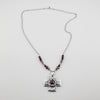 Garnet Beauty of the Cross Necklace