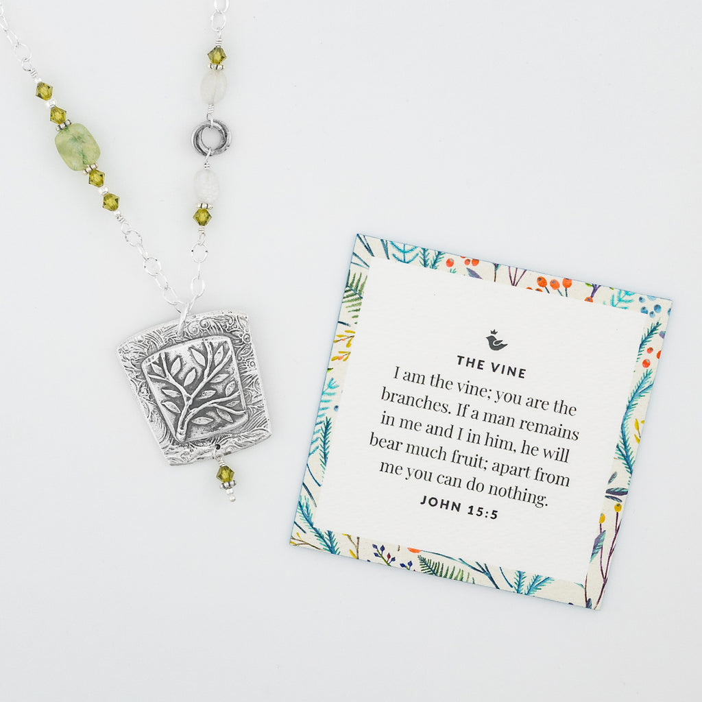 Vine Tablet Necklace