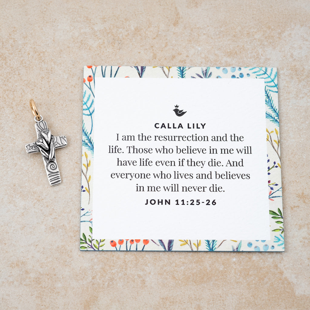 Calla Lily Cross - Holly Lane