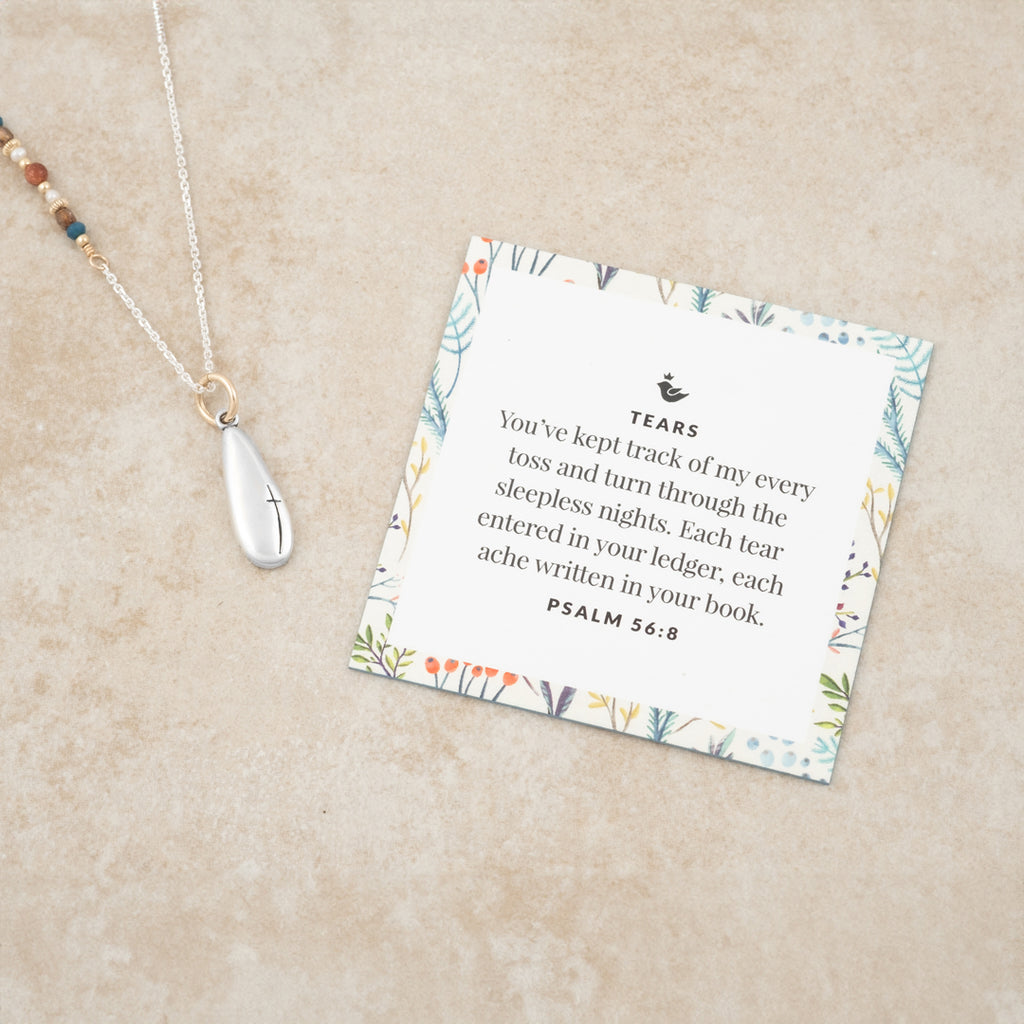 Large Tears Pendant - Holly Lane