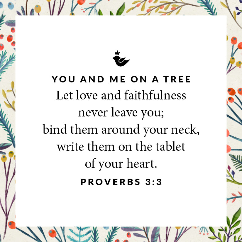 You and Me on a Tree Pendant - Holly Lane