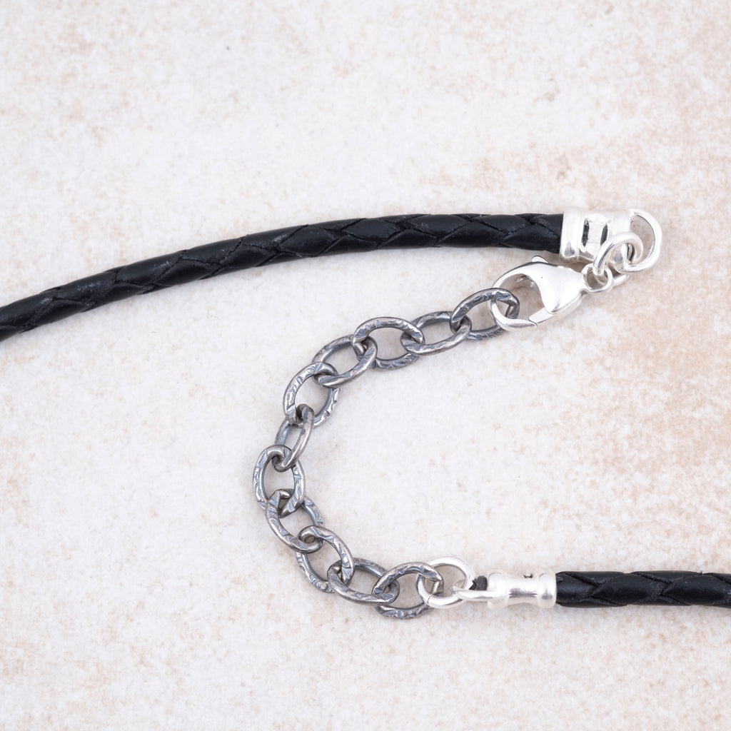 Black Leather Cord - Holly Lane