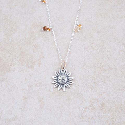 Sunflower Necklace - Holly Lane