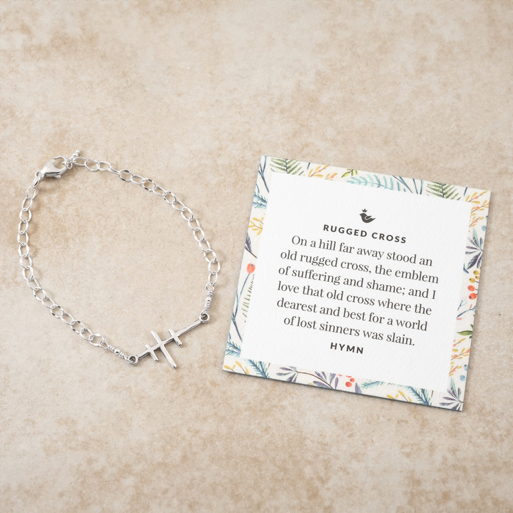 Three Crosses Bracelet - Holly Lane