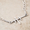 Three Crosses Bracelet