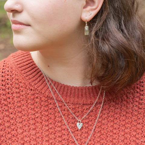 Crowned Heart Pendant - Holly Lane