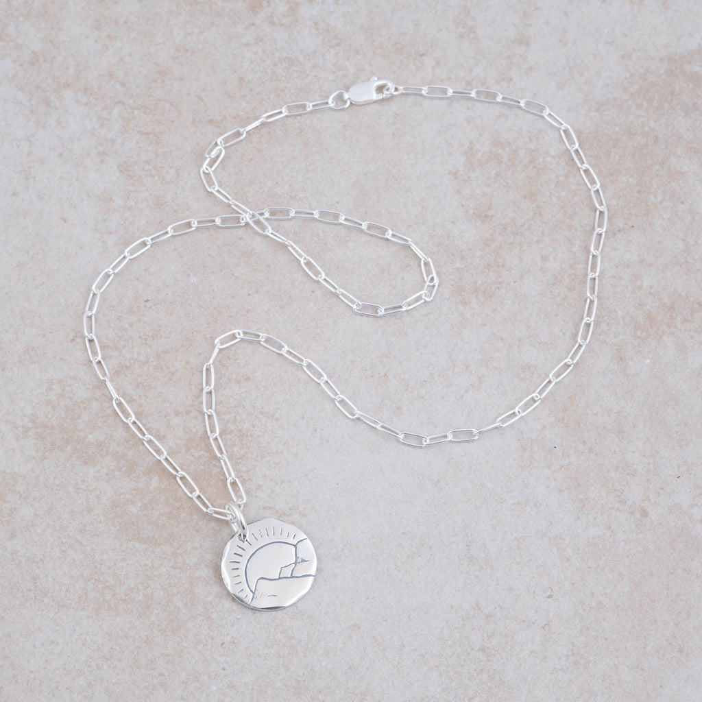 Eyes to the Hills Pendant - Holly Lane