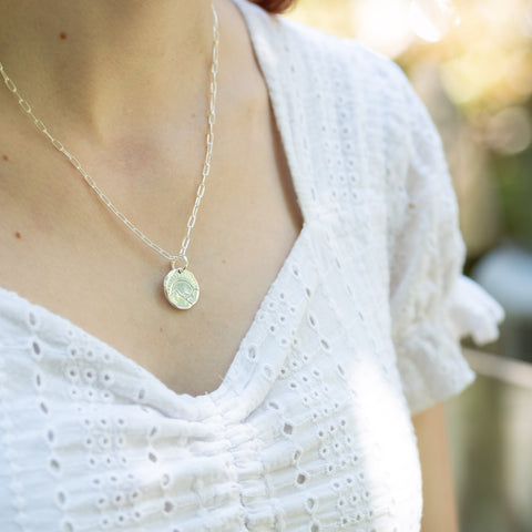 Eyes to the Hills Pendant - Holly Lane