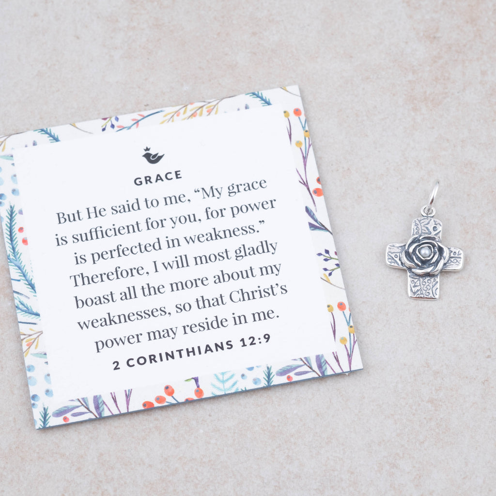 Grace Cross Pendant - Holly Lane