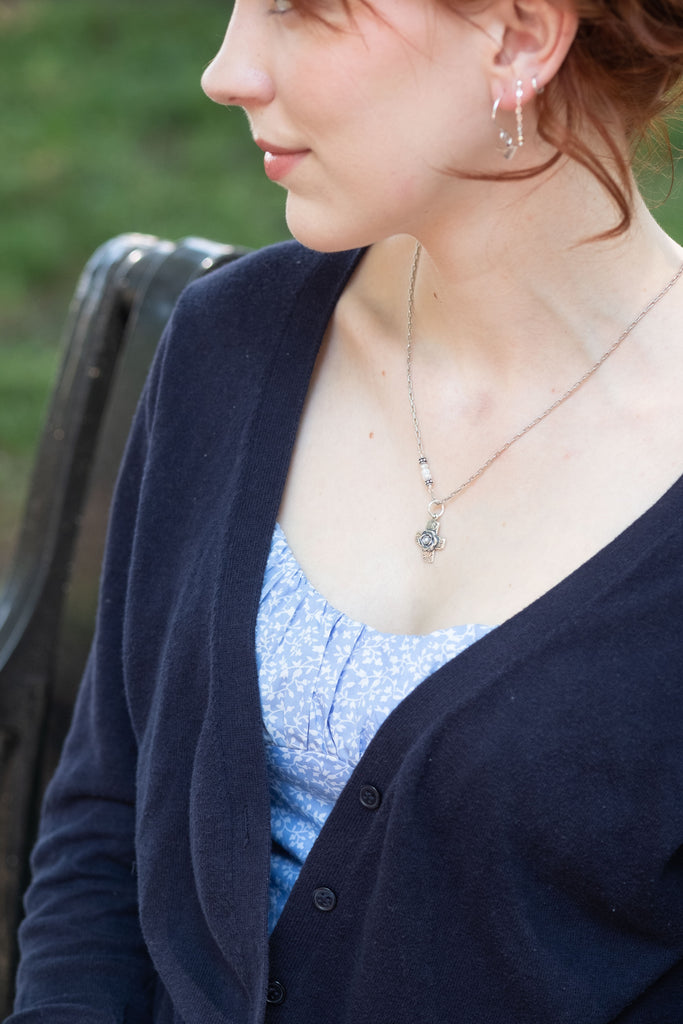 Grace Cross Pendant - Holly Lane
