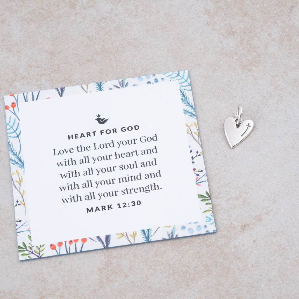Heart for God Charm - Holly Lane