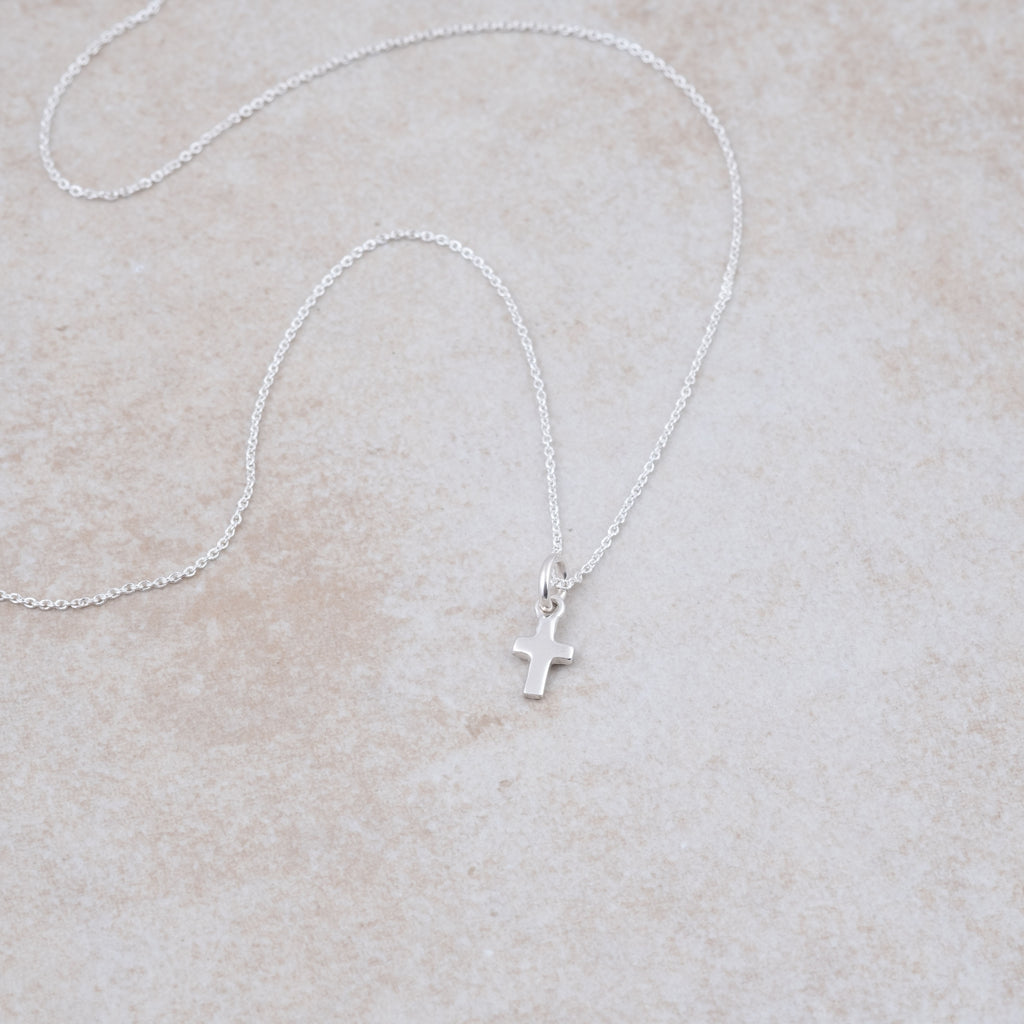 Little Cross Necklace - Holly Lane