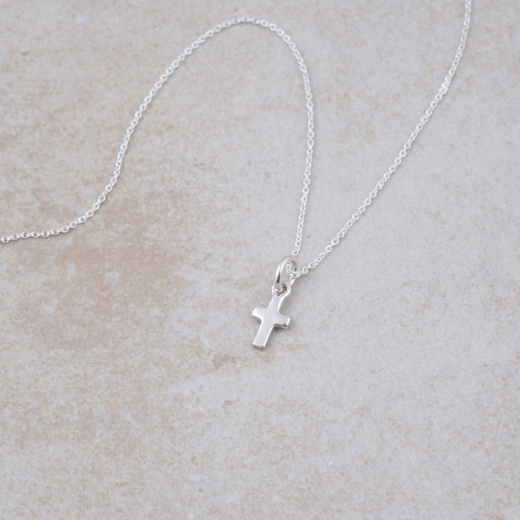Little Cross Necklace - Holly Lane
