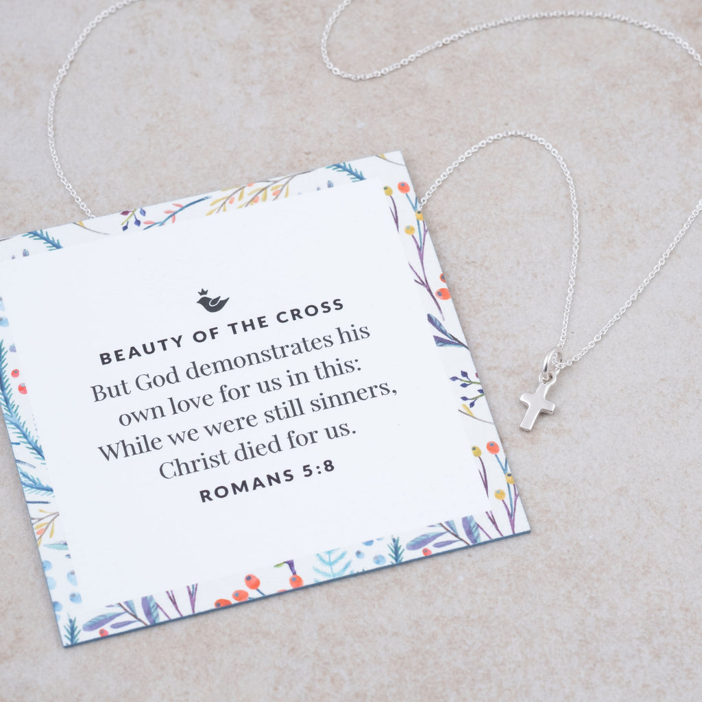 Little Cross Necklace - Holly Lane