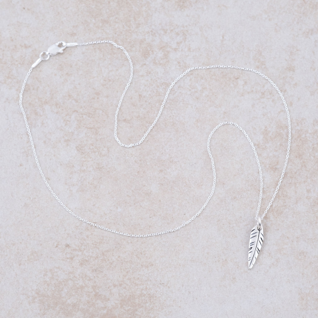 Little Feather Necklace - Holly Lane