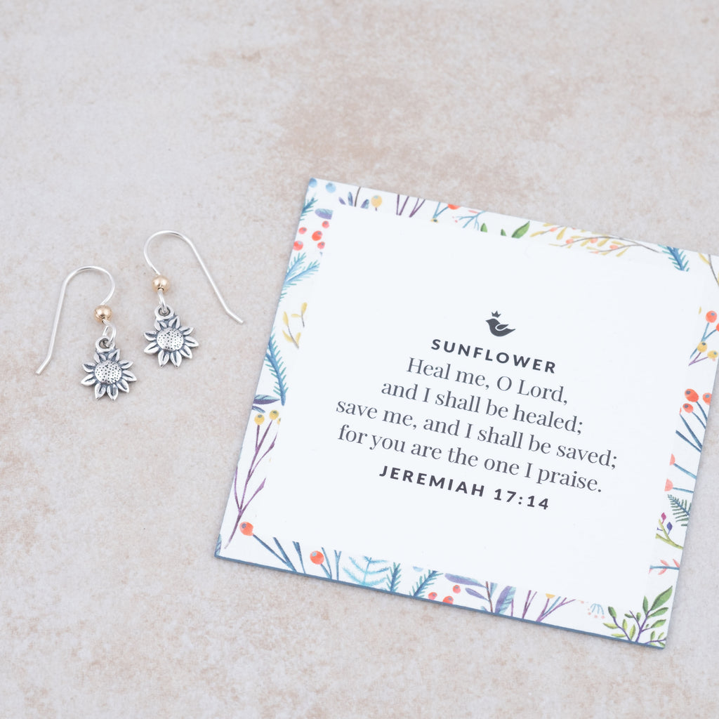 Sunflower Earrings - Holly Lane