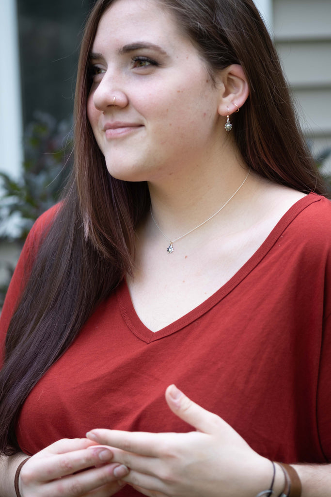 Little Sunflower Necklace - Holly Lane