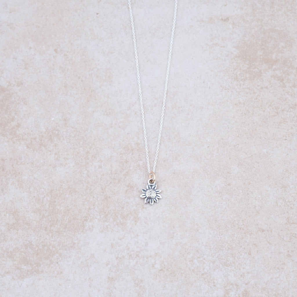 Little Sunflower Necklace - Holly Lane