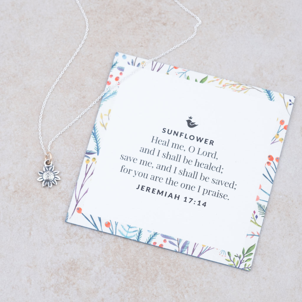 Little Sunflower Necklace - Holly Lane