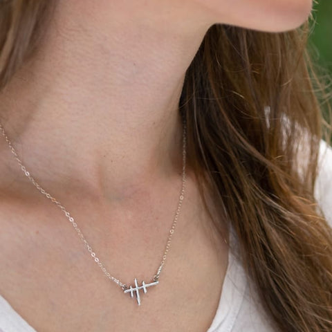 Holly Lane Christian Jewelry - Three Crosses Necklace