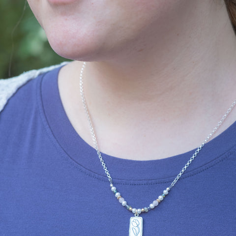 You Are Enough Necklace - Holly Lane