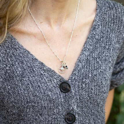 Holly Lane Christian Jewelry - Compass Pendant