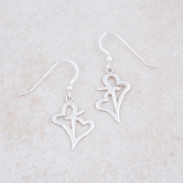 Hearts Connected Earrings - Holly Lane