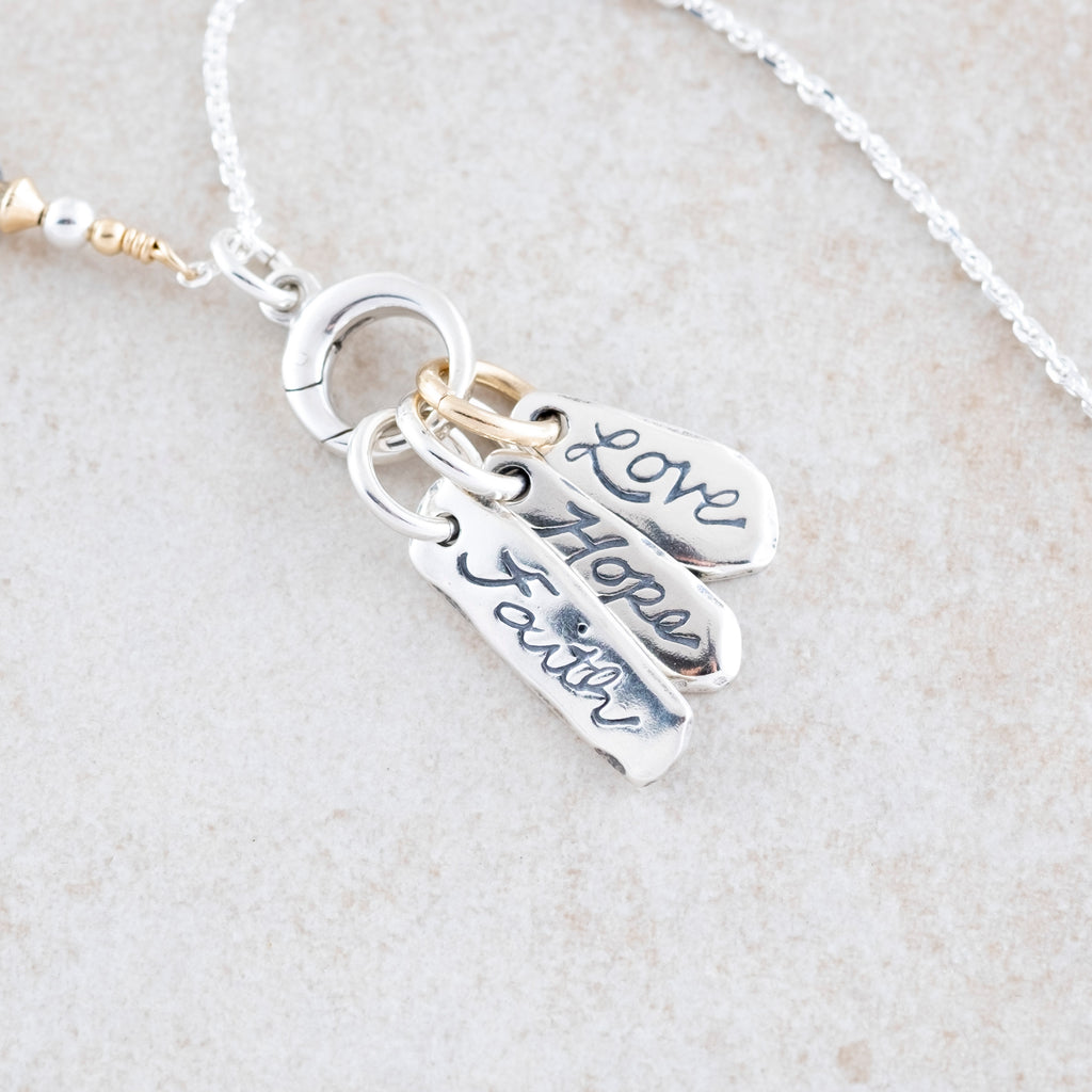 Holly Lane Christian Jewelry - Faith, Hope & Love Necklace