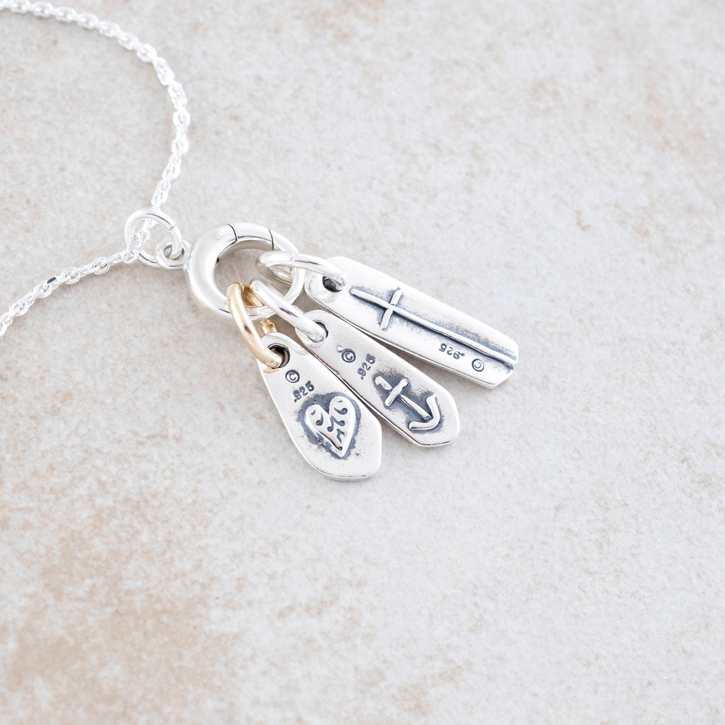 Holly Lane Christian Jewelry - Faith, Hope & Love Necklace