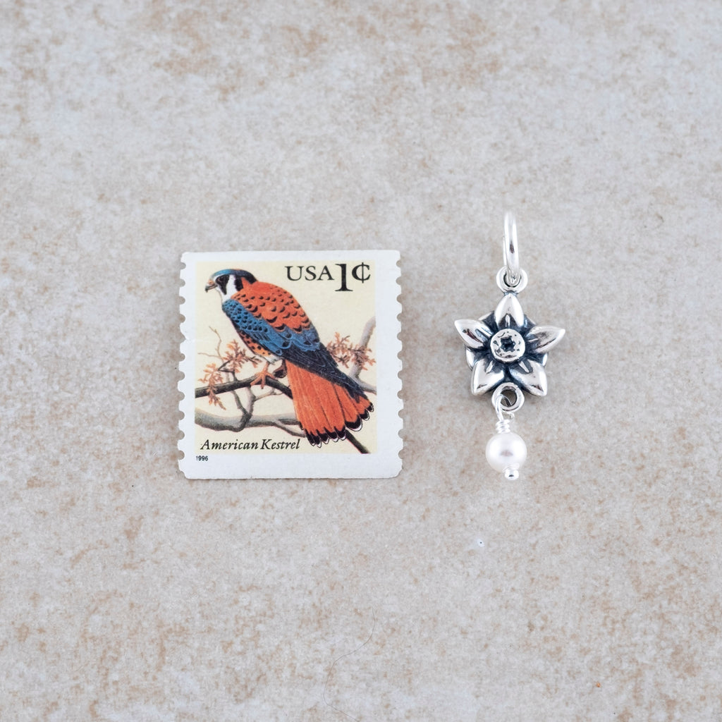 Holly Lane Christian Jewelry - Forget-Me-Not Charm