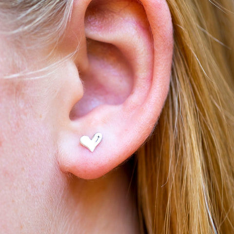 Heart for God Studs - Holly Lane