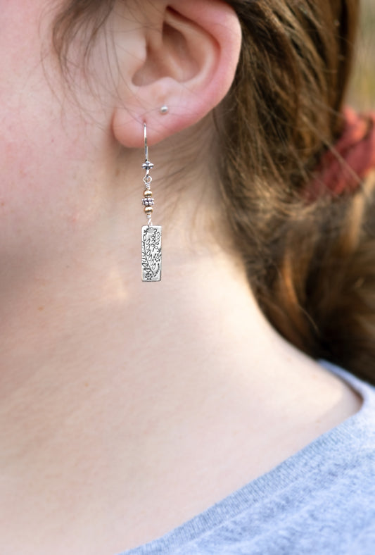 I Thank My God Earrings - Holly Lane