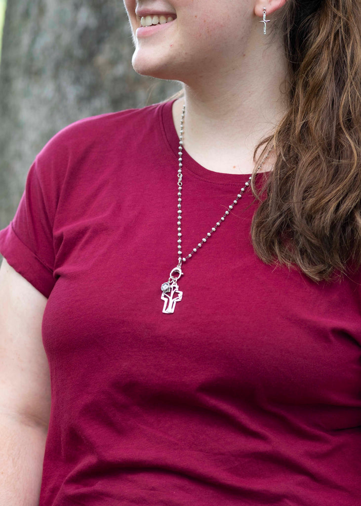 Matthew Cross Pendant - Holly Lane