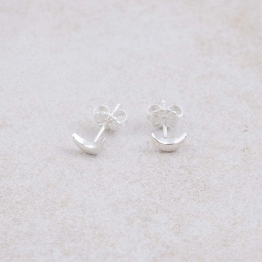 Moon Studs - Holly Lane